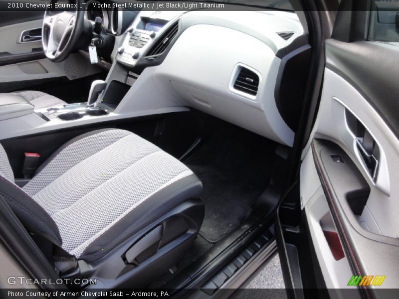 Mocha Steel Metallic / Jet Black/Light Titanium 2010 Chevrolet Equinox LT