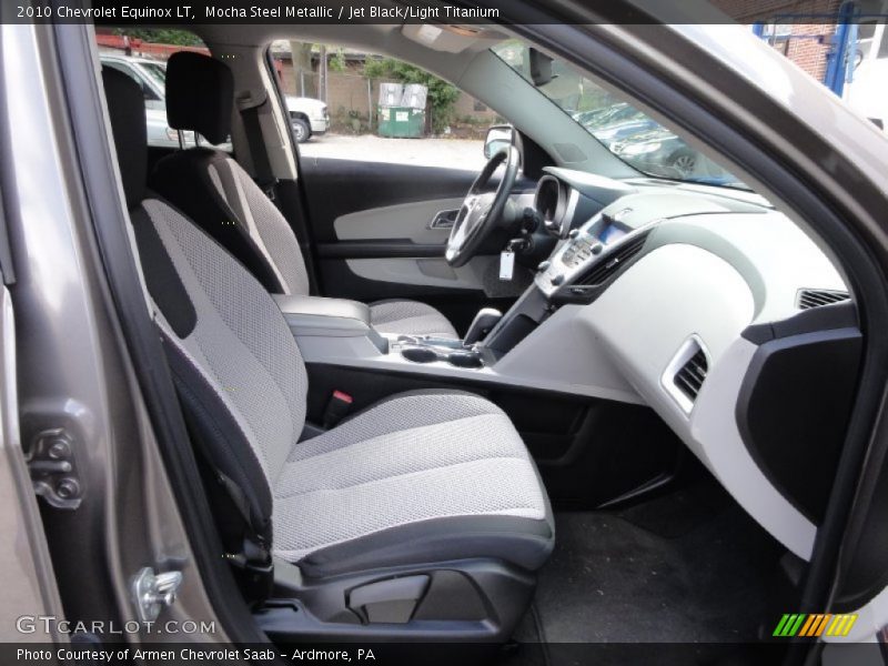 Mocha Steel Metallic / Jet Black/Light Titanium 2010 Chevrolet Equinox LT