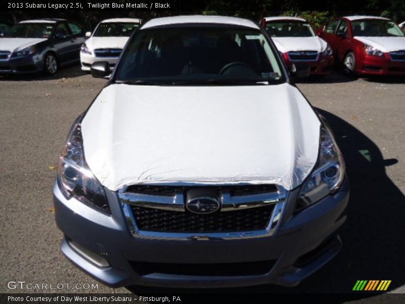 Twilight Blue Metallic / Black 2013 Subaru Legacy 2.5i