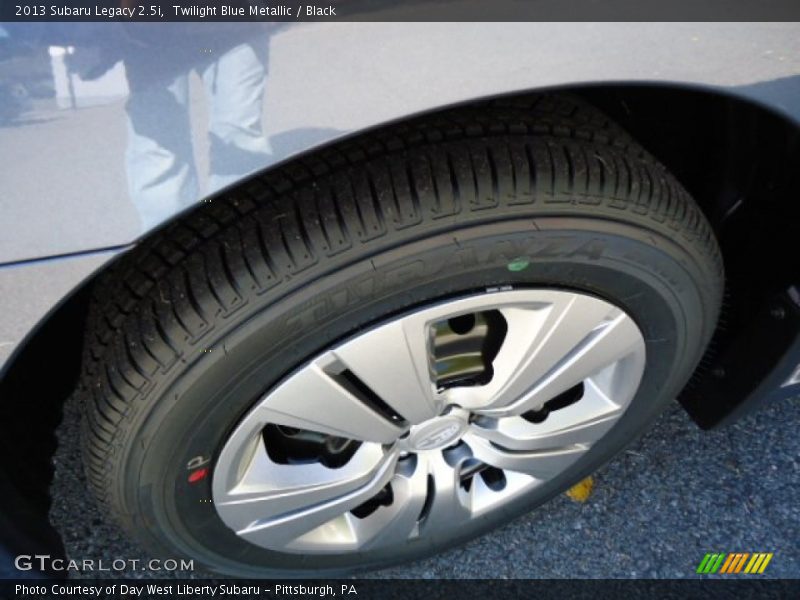 Twilight Blue Metallic / Black 2013 Subaru Legacy 2.5i