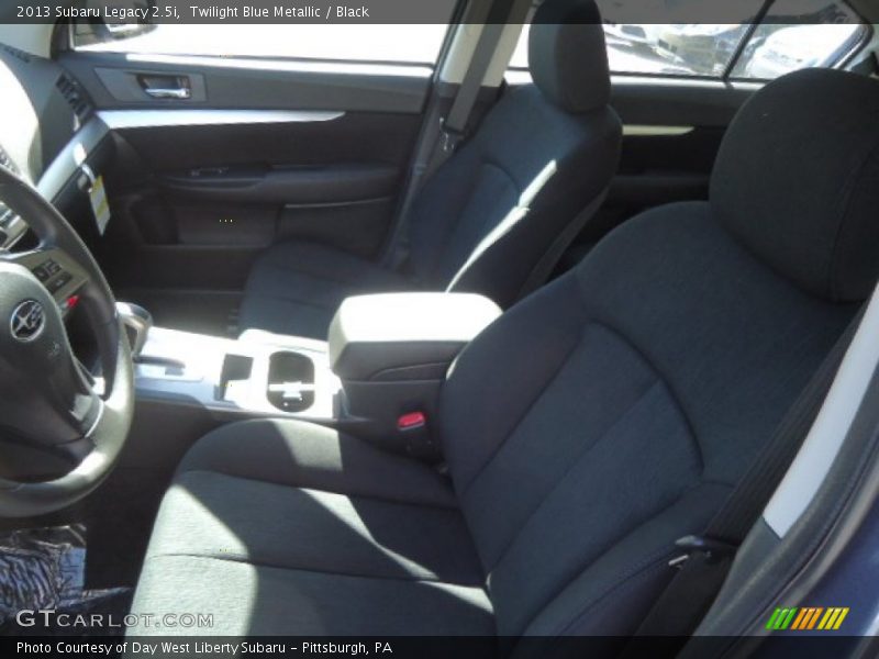 Twilight Blue Metallic / Black 2013 Subaru Legacy 2.5i