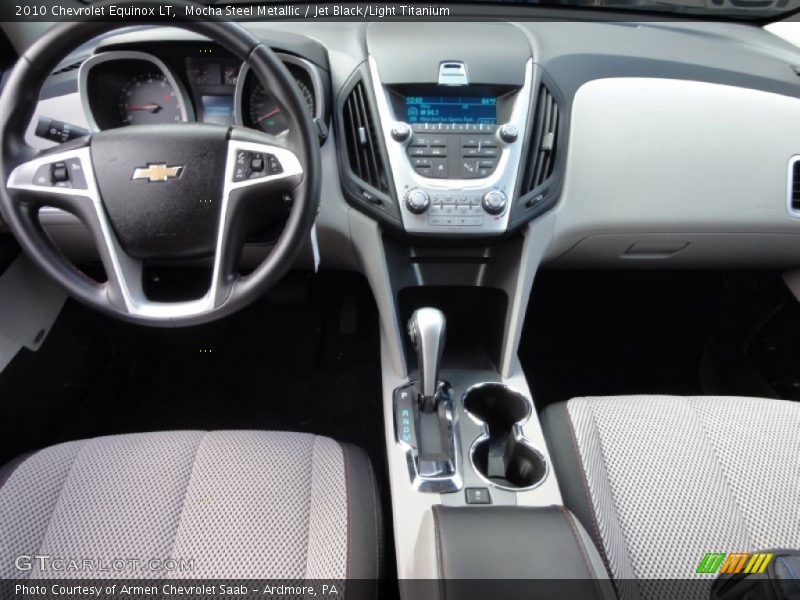 Mocha Steel Metallic / Jet Black/Light Titanium 2010 Chevrolet Equinox LT