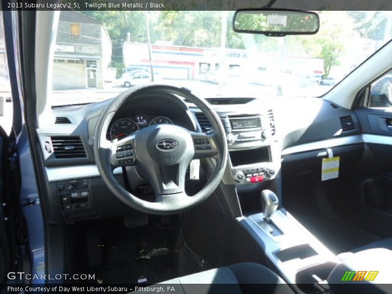 Twilight Blue Metallic / Black 2013 Subaru Legacy 2.5i