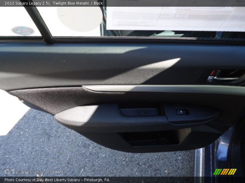Twilight Blue Metallic / Black 2013 Subaru Legacy 2.5i