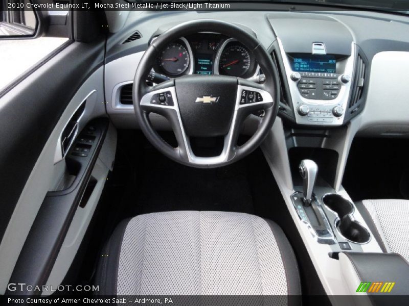 Mocha Steel Metallic / Jet Black/Light Titanium 2010 Chevrolet Equinox LT