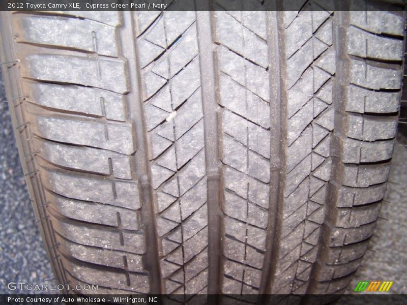 Cypress Green Pearl / Ivory 2012 Toyota Camry XLE