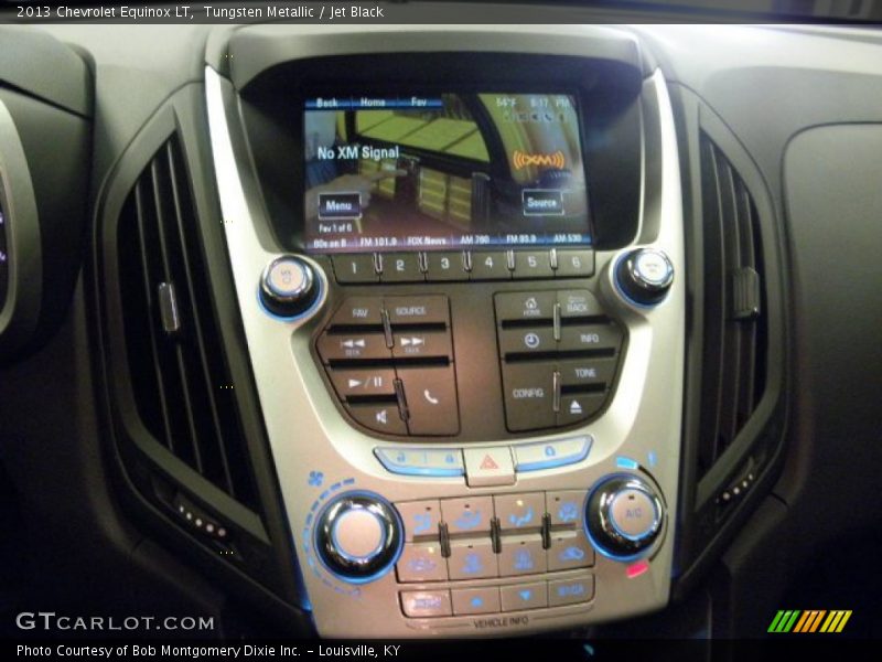 Tungsten Metallic / Jet Black 2013 Chevrolet Equinox LT