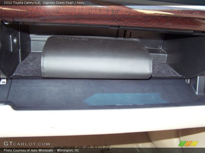 Cypress Green Pearl / Ivory 2012 Toyota Camry XLE