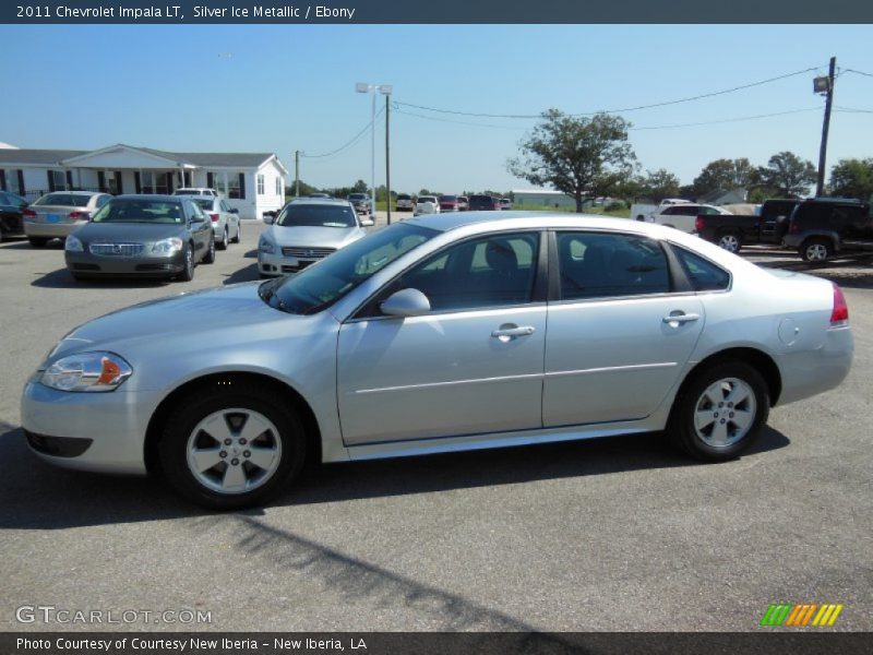 Silver Ice Metallic / Ebony 2011 Chevrolet Impala LT