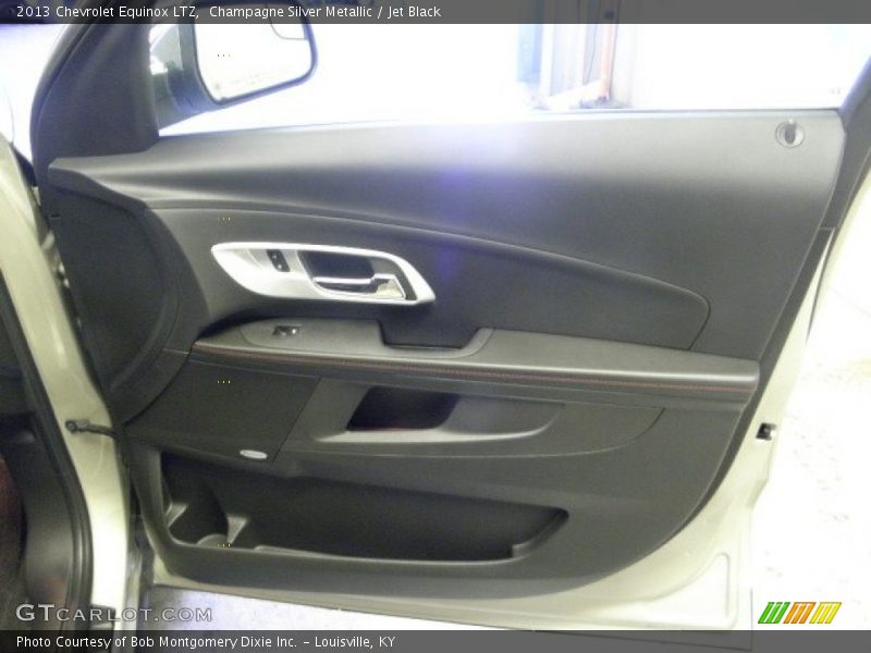 Champagne Silver Metallic / Jet Black 2013 Chevrolet Equinox LTZ