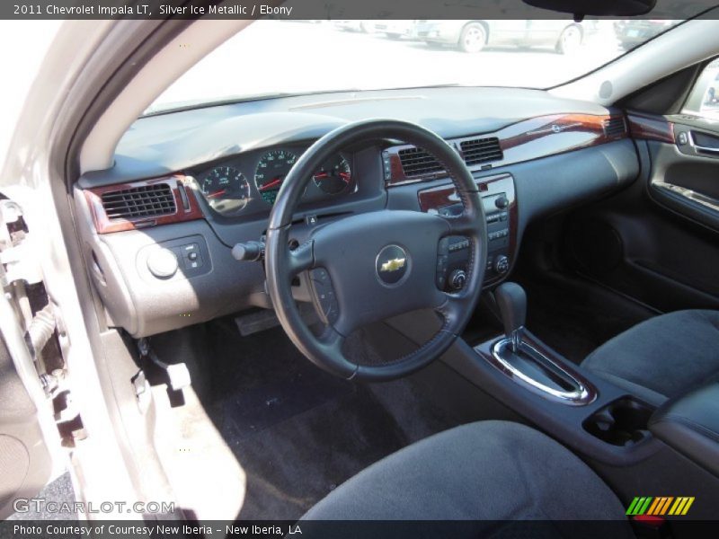 Silver Ice Metallic / Ebony 2011 Chevrolet Impala LT