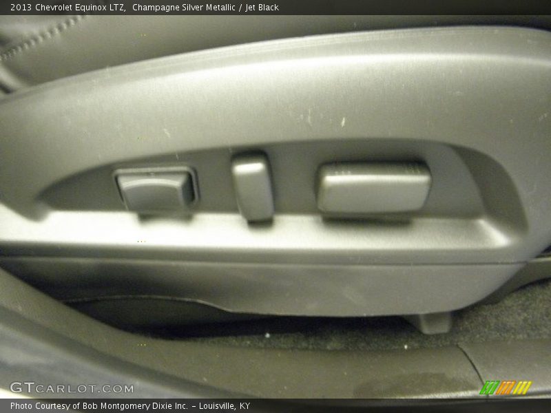 Champagne Silver Metallic / Jet Black 2013 Chevrolet Equinox LTZ