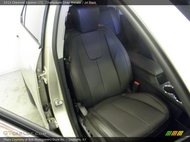 Champagne Silver Metallic / Jet Black 2013 Chevrolet Equinox LTZ