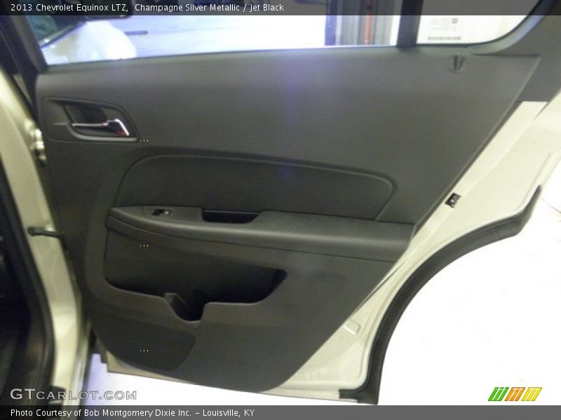 Champagne Silver Metallic / Jet Black 2013 Chevrolet Equinox LTZ