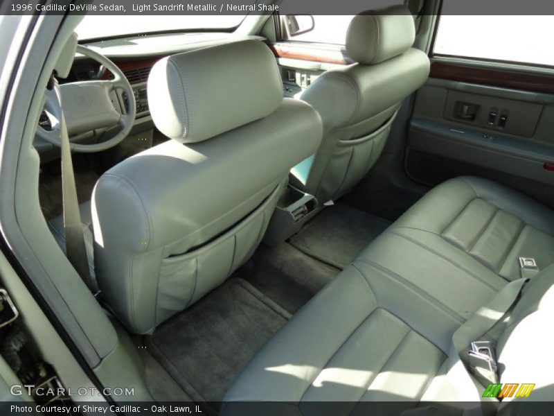 Rear Seat of 1996 DeVille Sedan