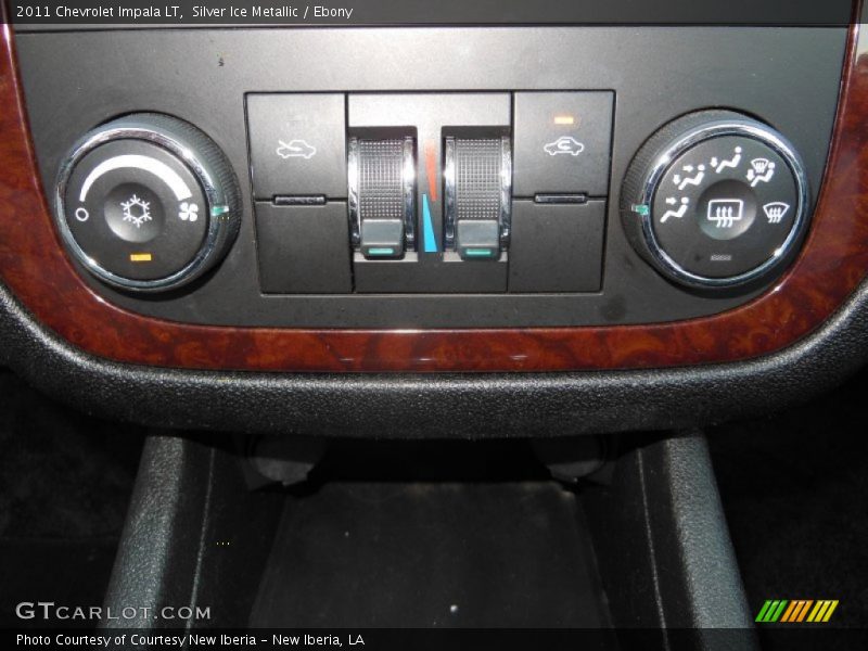 Silver Ice Metallic / Ebony 2011 Chevrolet Impala LT