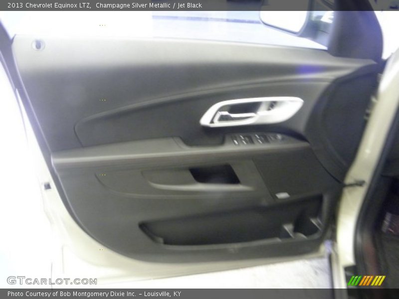 Champagne Silver Metallic / Jet Black 2013 Chevrolet Equinox LTZ