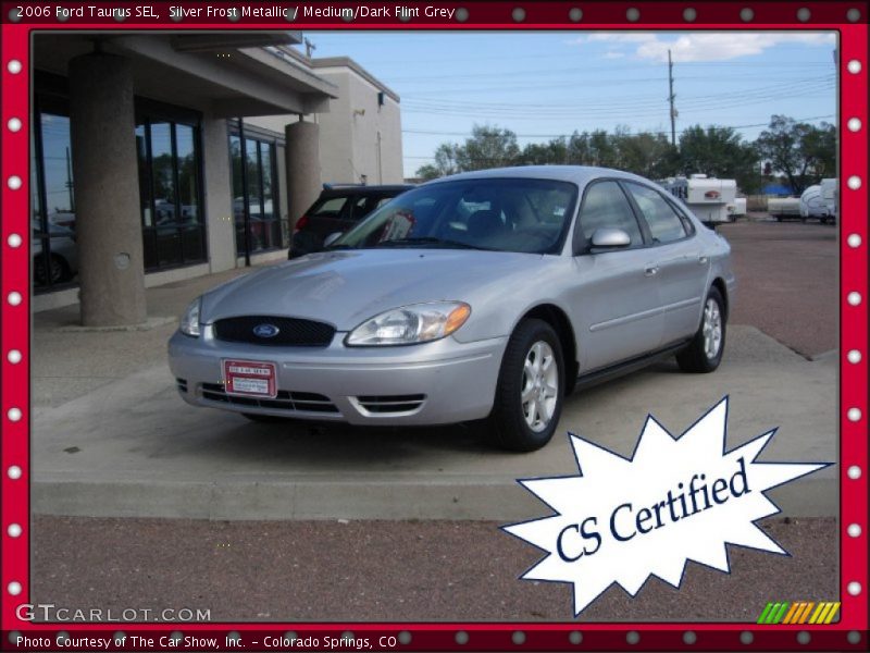 Silver Frost Metallic / Medium/Dark Flint Grey 2006 Ford Taurus SEL