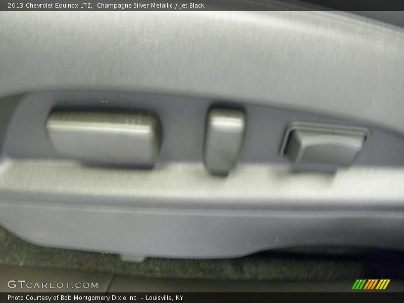 Champagne Silver Metallic / Jet Black 2013 Chevrolet Equinox LTZ