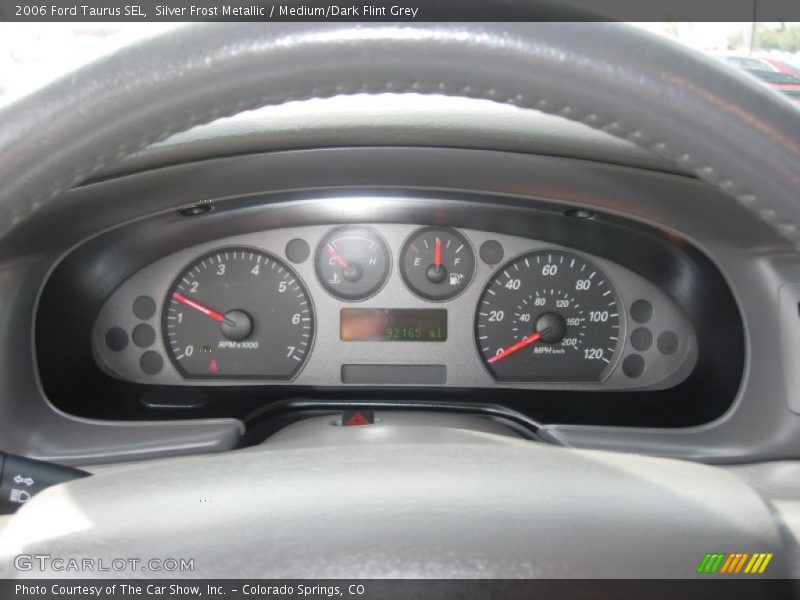 Silver Frost Metallic / Medium/Dark Flint Grey 2006 Ford Taurus SEL