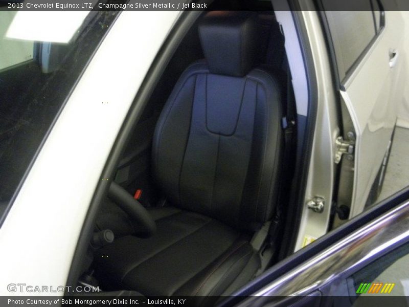 Champagne Silver Metallic / Jet Black 2013 Chevrolet Equinox LTZ