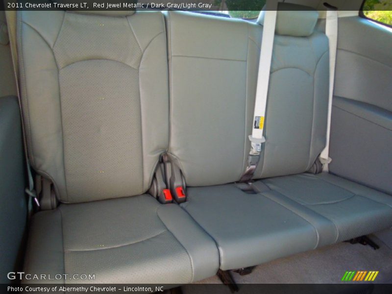 Red Jewel Metallic / Dark Gray/Light Gray 2011 Chevrolet Traverse LT
