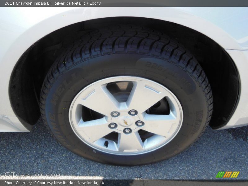 Silver Ice Metallic / Ebony 2011 Chevrolet Impala LT