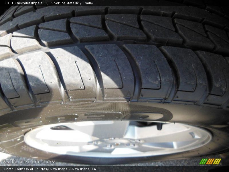 Silver Ice Metallic / Ebony 2011 Chevrolet Impala LT