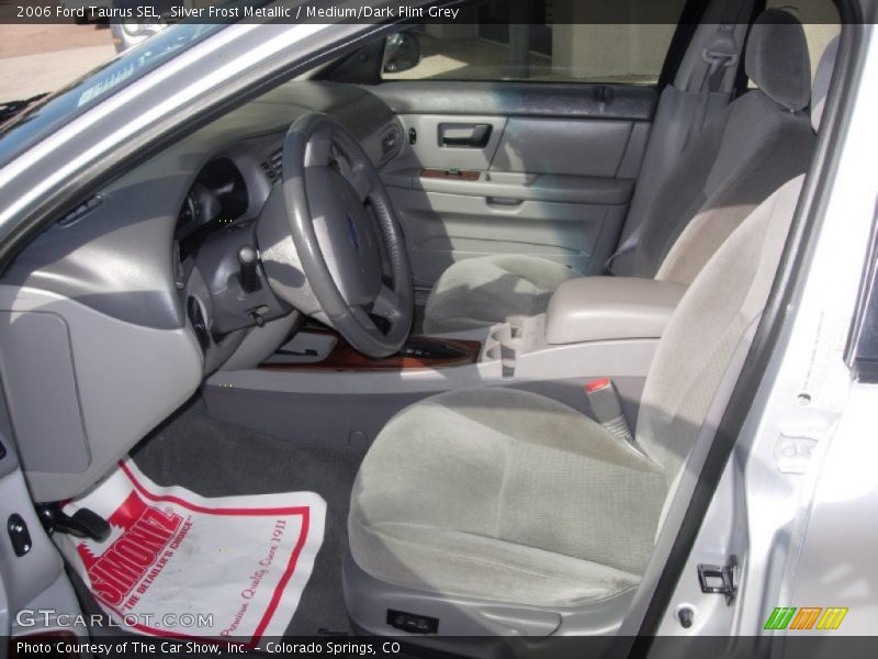 Silver Frost Metallic / Medium/Dark Flint Grey 2006 Ford Taurus SEL