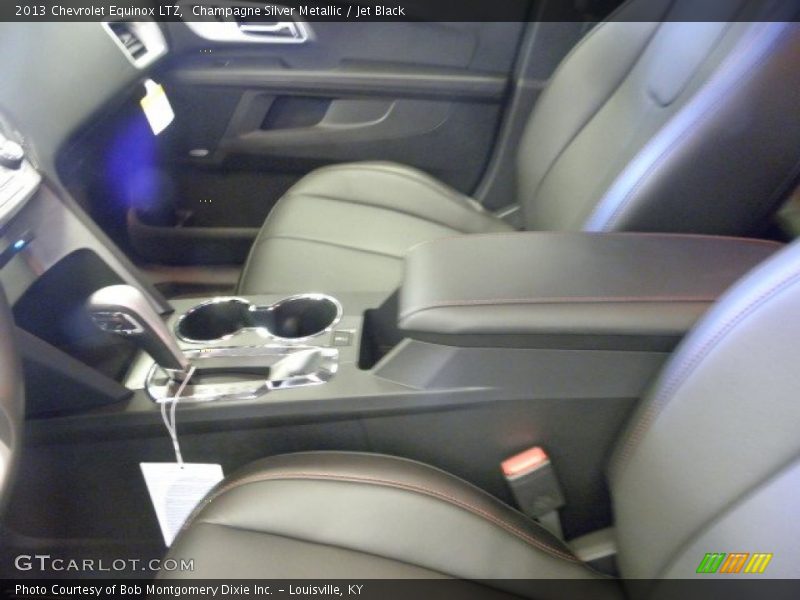 Champagne Silver Metallic / Jet Black 2013 Chevrolet Equinox LTZ