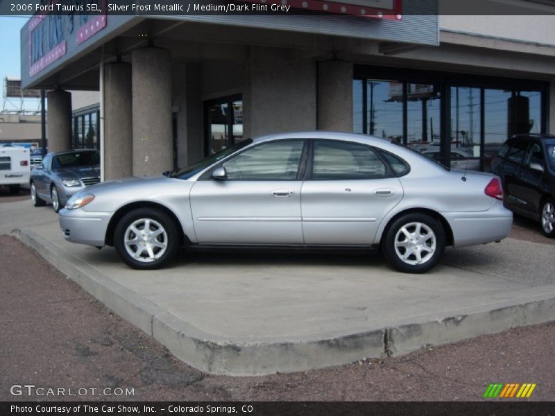 Silver Frost Metallic / Medium/Dark Flint Grey 2006 Ford Taurus SEL