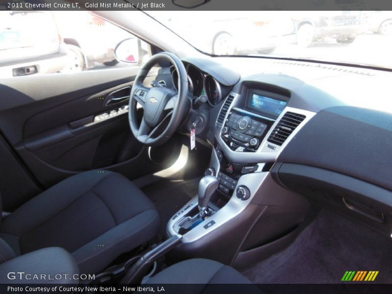 Gold Mist Metallic / Jet Black 2011 Chevrolet Cruze LT