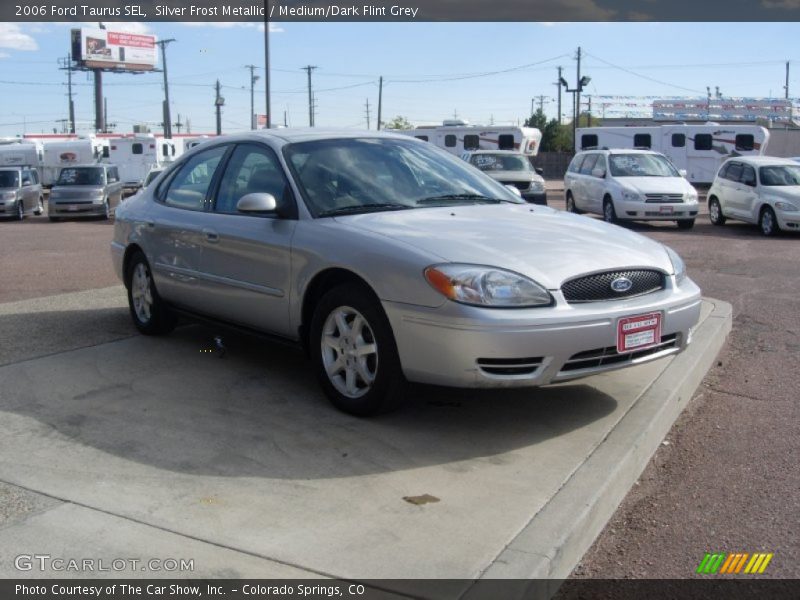 Silver Frost Metallic / Medium/Dark Flint Grey 2006 Ford Taurus SEL