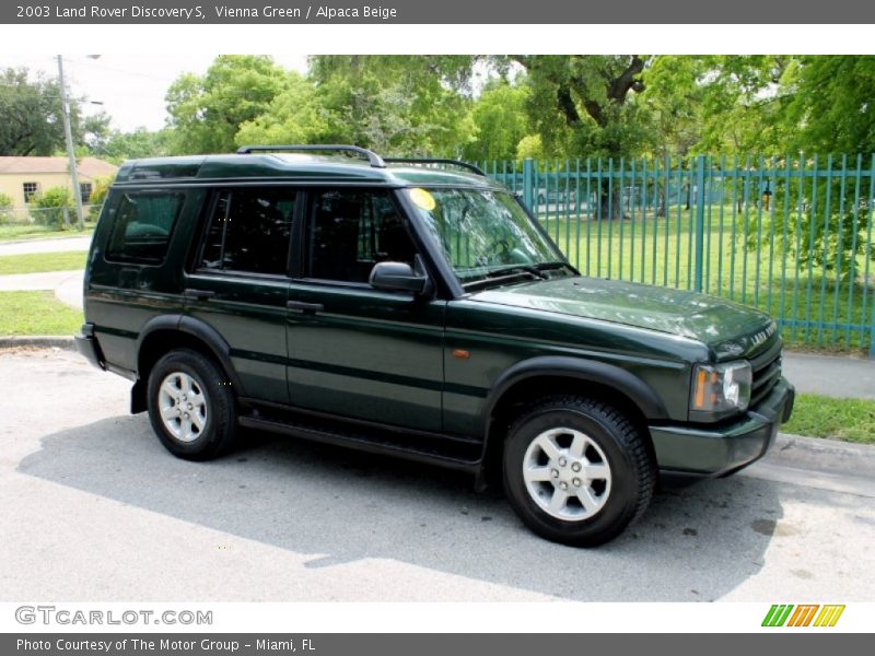Vienna Green / Alpaca Beige 2003 Land Rover Discovery S