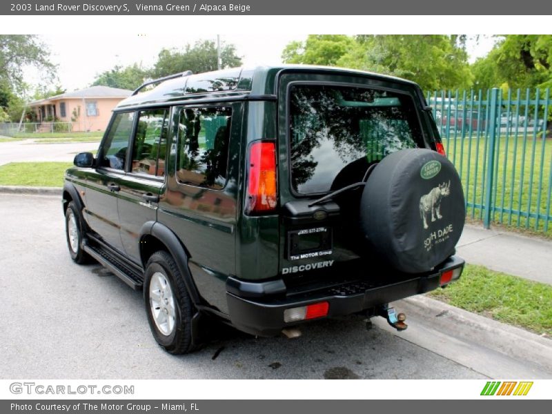 Vienna Green / Alpaca Beige 2003 Land Rover Discovery S