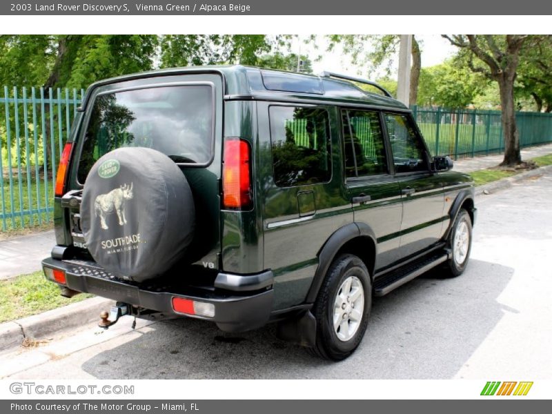 Vienna Green / Alpaca Beige 2003 Land Rover Discovery S