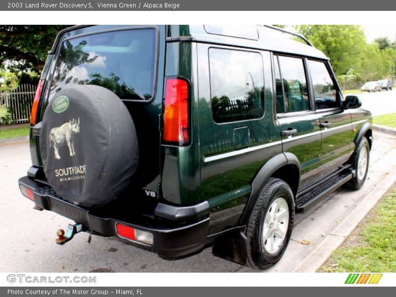 Vienna Green / Alpaca Beige 2003 Land Rover Discovery S