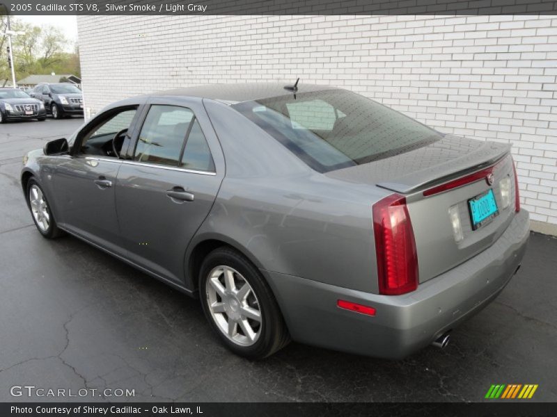 Silver Smoke / Light Gray 2005 Cadillac STS V8