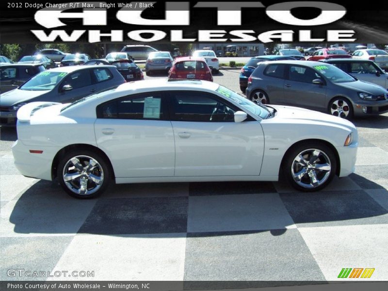 Bright White / Black 2012 Dodge Charger R/T Max