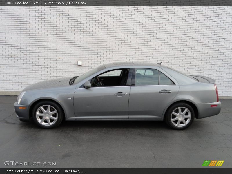 Silver Smoke / Light Gray 2005 Cadillac STS V8