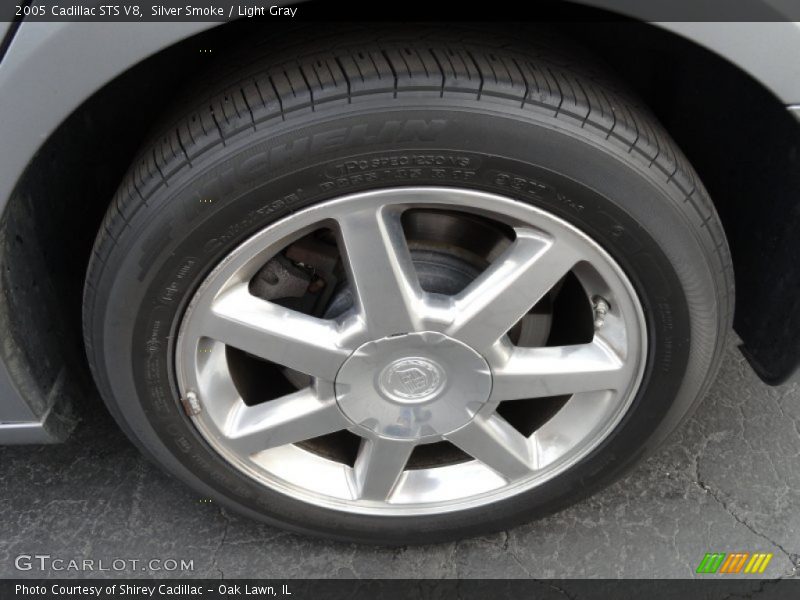 Silver Smoke / Light Gray 2005 Cadillac STS V8