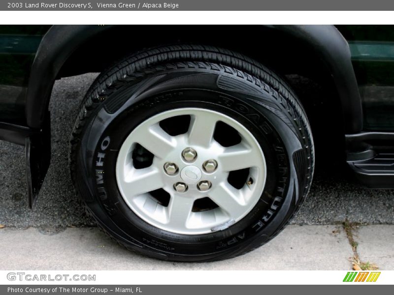 Vienna Green / Alpaca Beige 2003 Land Rover Discovery S
