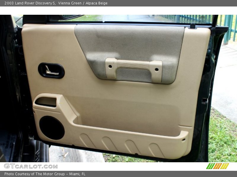 Vienna Green / Alpaca Beige 2003 Land Rover Discovery S