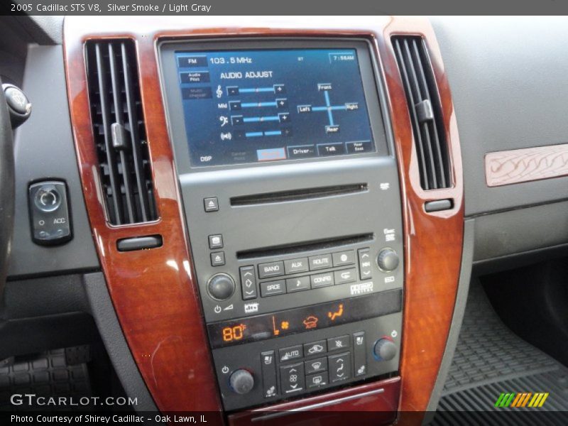 Silver Smoke / Light Gray 2005 Cadillac STS V8