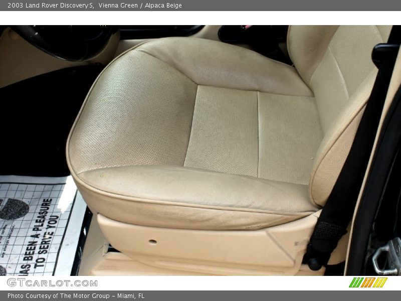 Vienna Green / Alpaca Beige 2003 Land Rover Discovery S