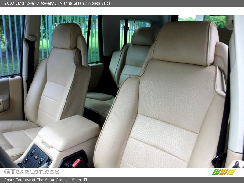 Vienna Green / Alpaca Beige 2003 Land Rover Discovery S