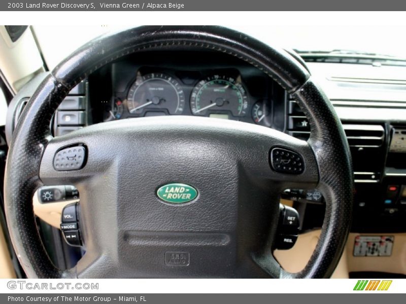 Vienna Green / Alpaca Beige 2003 Land Rover Discovery S