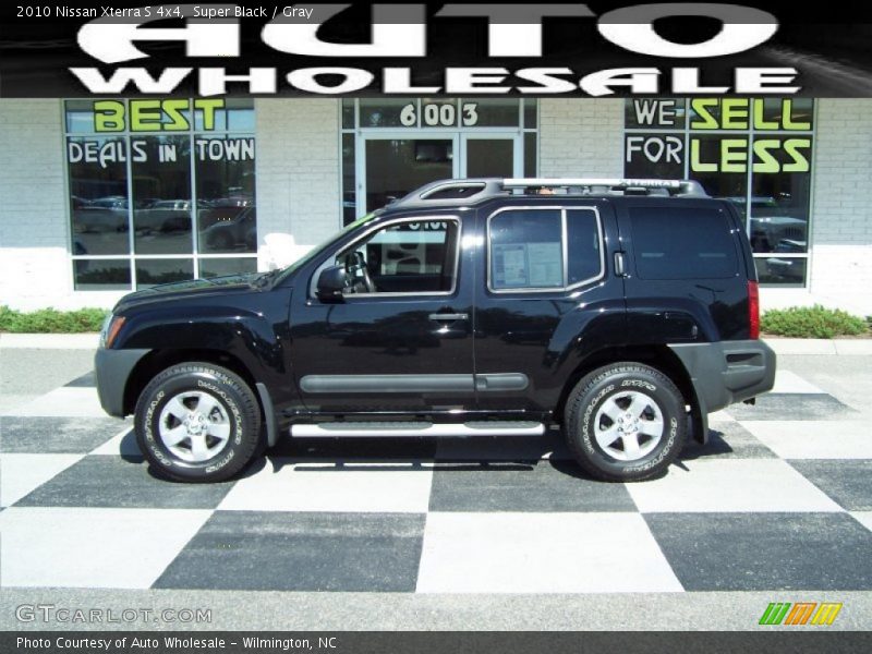 Super Black / Gray 2010 Nissan Xterra S 4x4
