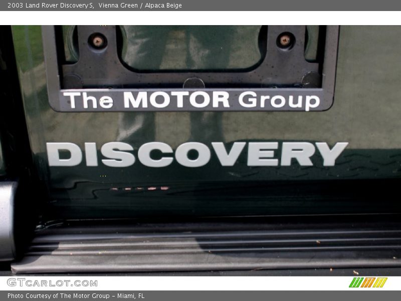 Vienna Green / Alpaca Beige 2003 Land Rover Discovery S