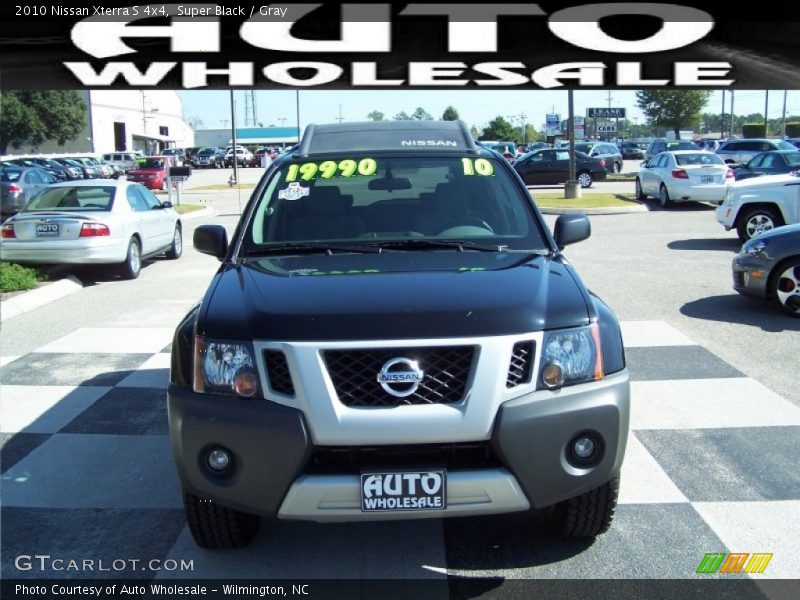 Super Black / Gray 2010 Nissan Xterra S 4x4